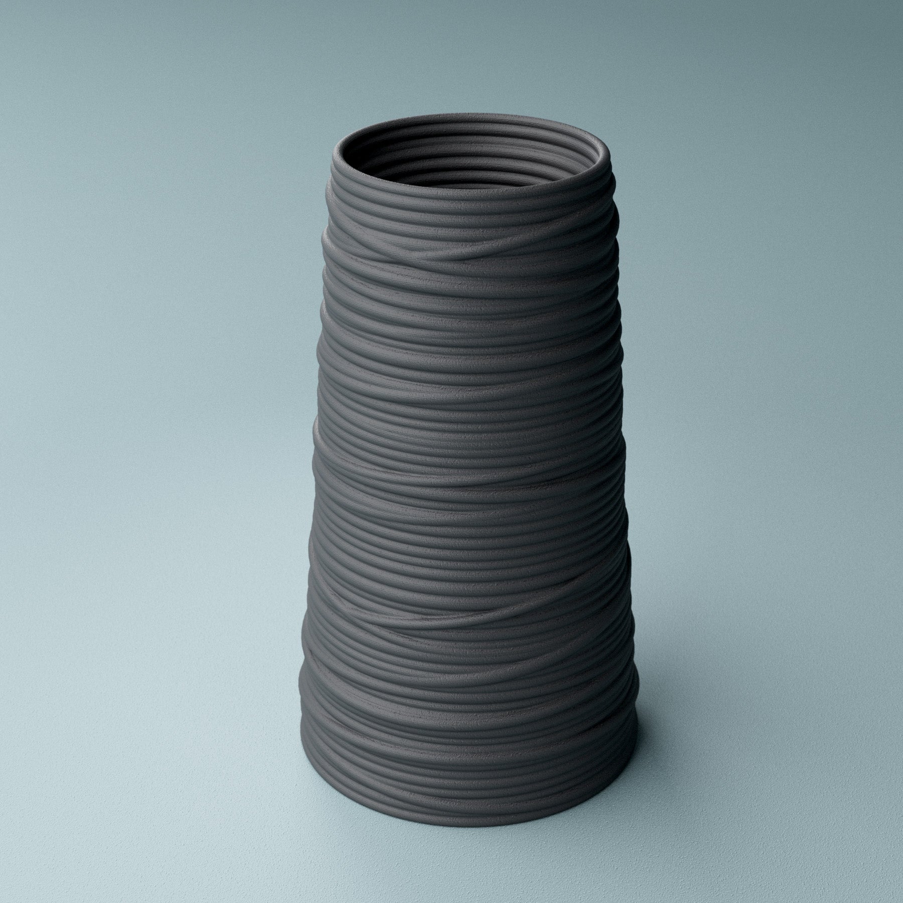 BAST conic vase