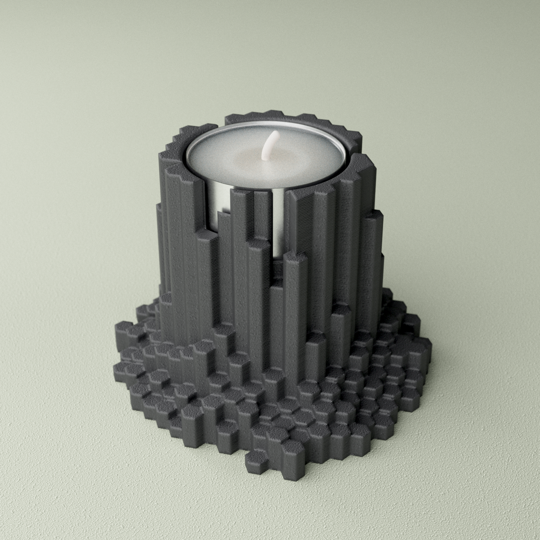 BASALT tea light holder