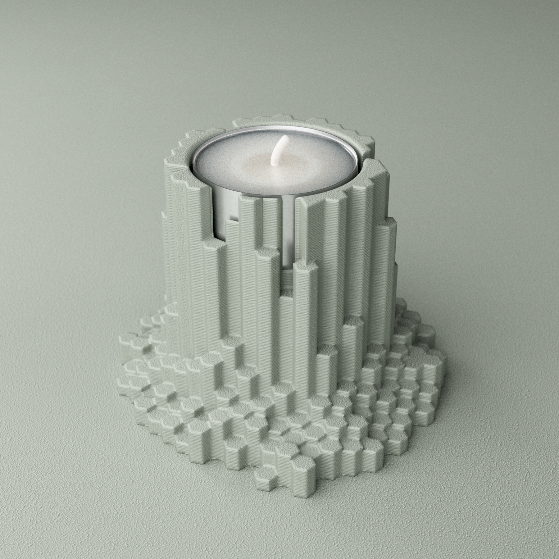 BASALT tea light holder