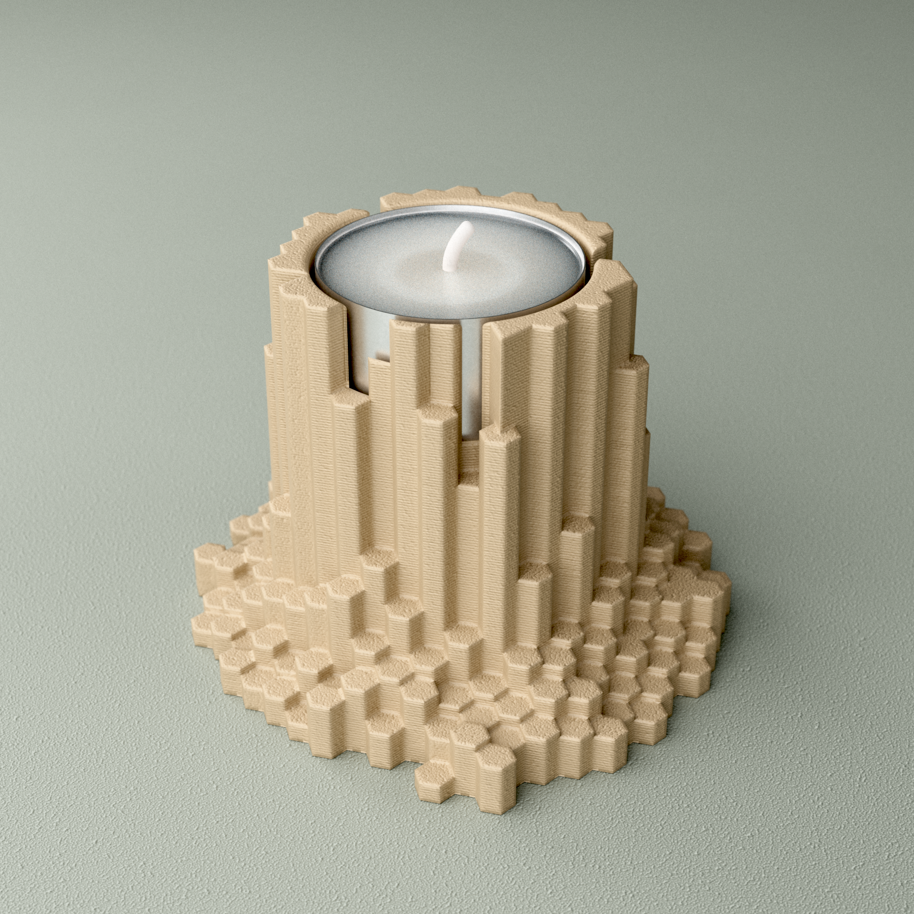 BASALT tea light holder