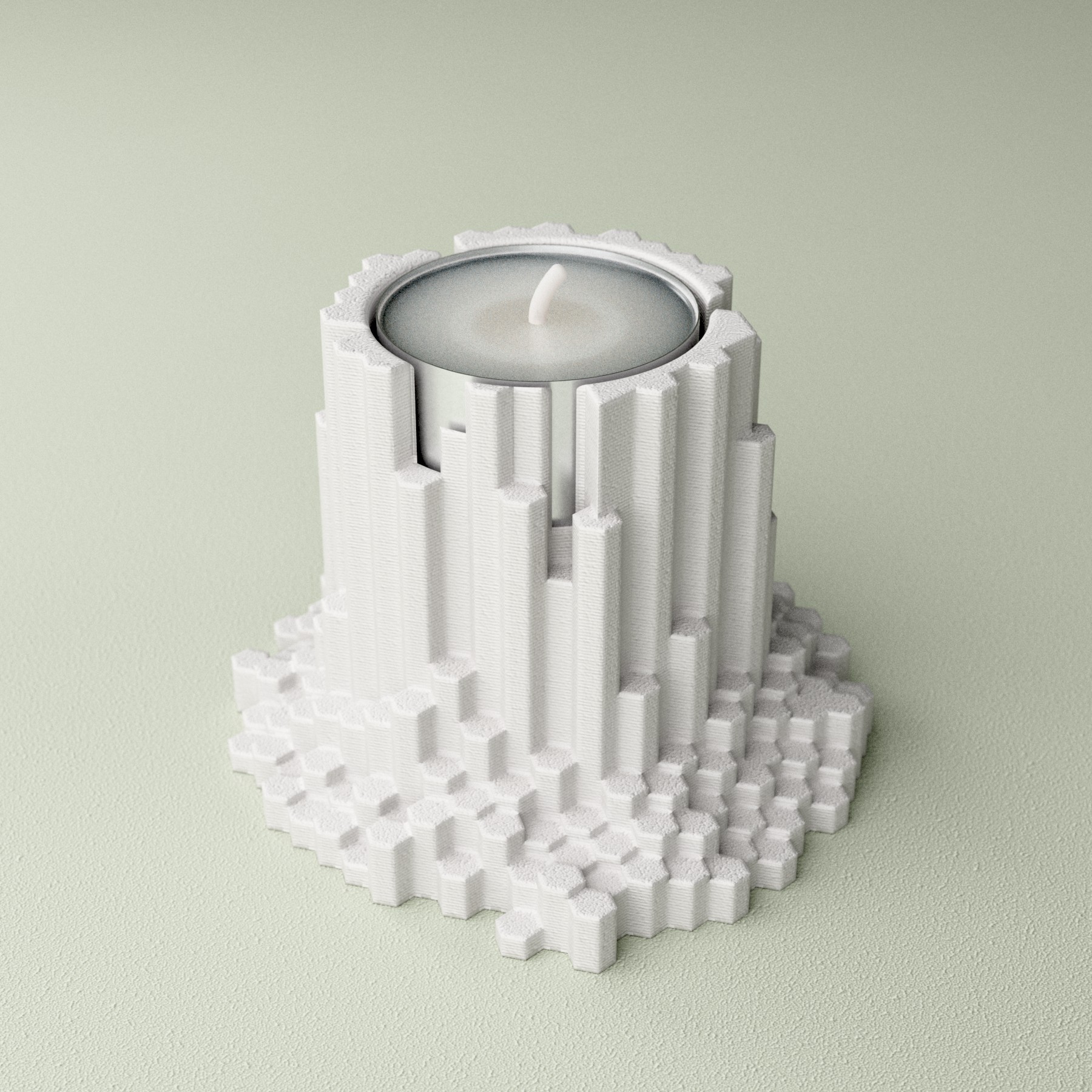 BASALT tea light holder